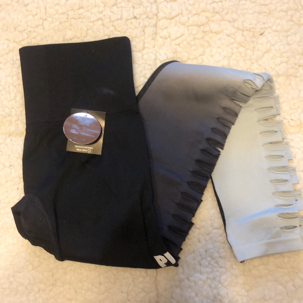 Victoria secret pink ombré leggings size ca